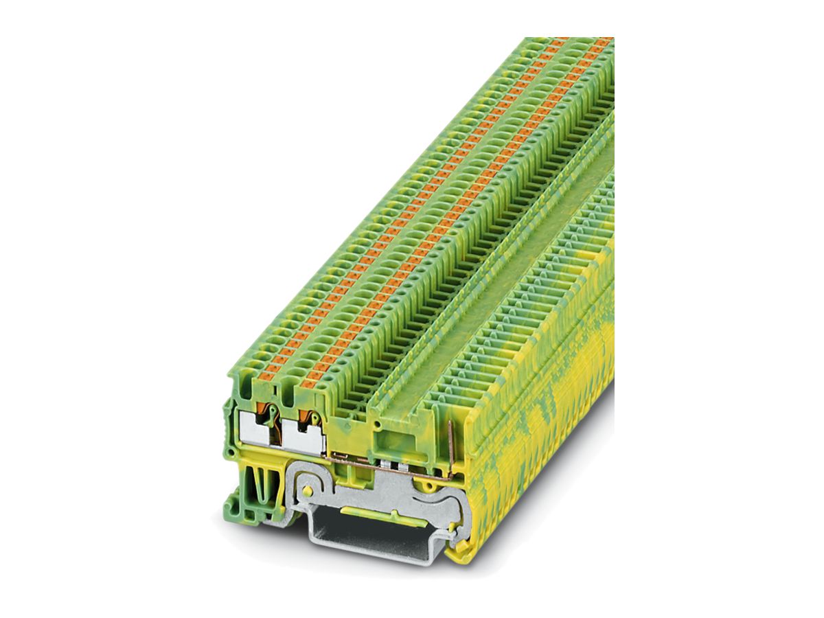 Schutzleiterklemme 0.14…1.5mm² grün/gelb PT 1.5/S-TWIN/1P-PE