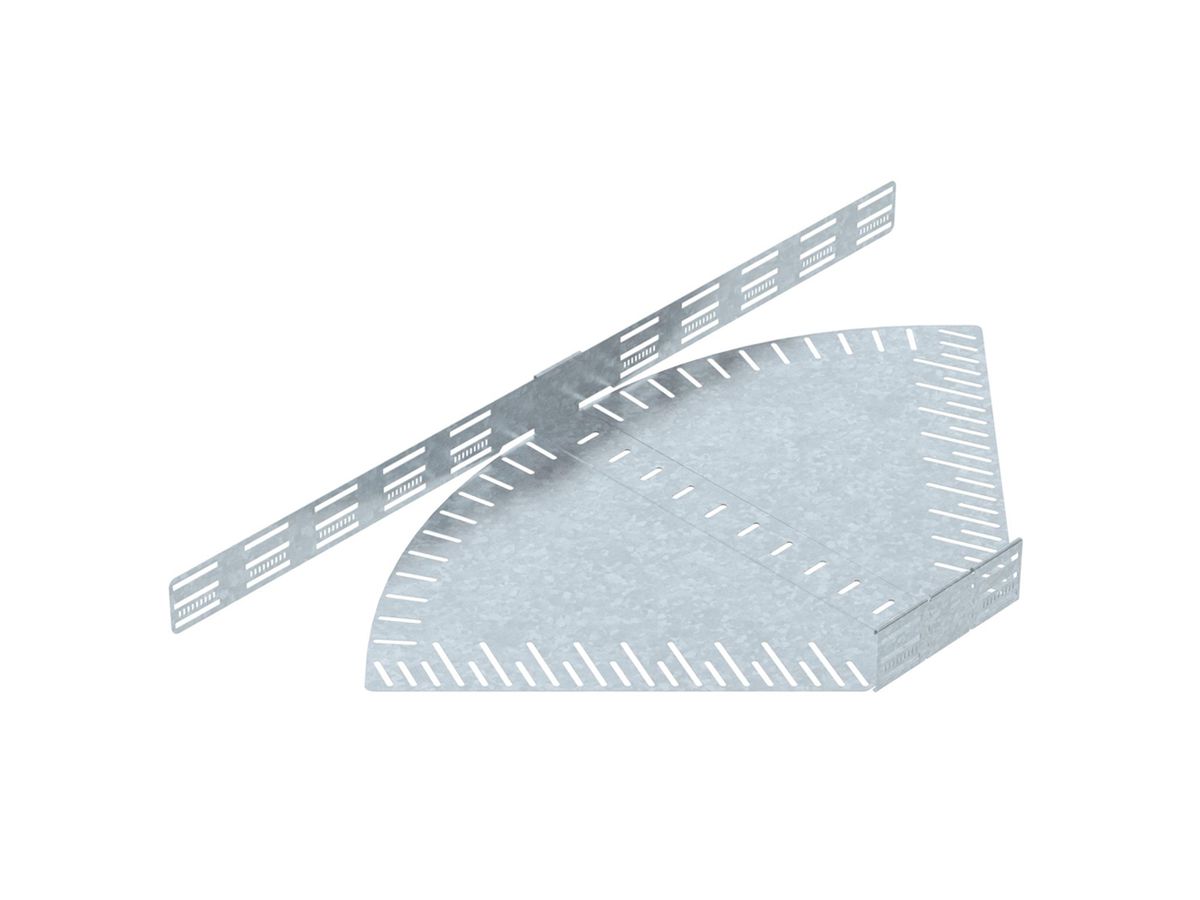 Bogen BET RB W verstellbar 85×600mm Stahl feuerverzinkt
