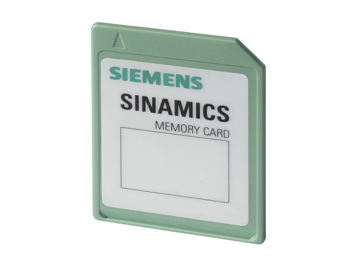 Speicherkarte Siemens für SINAMICS G120/G120C/G120P/V20/V90, SD 512MB