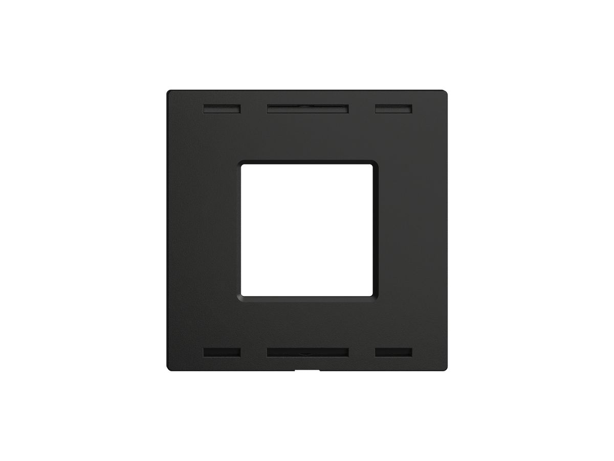 Abdeckset EDIZIOdue Wiser Thermostat schwarz