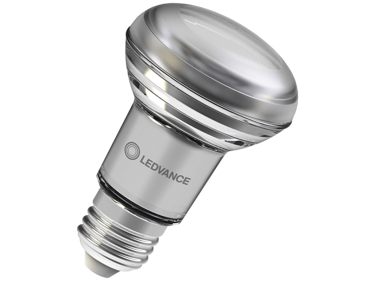 LED-Lampe LEDVANCE E27 4.9W 345lm 2700K DIM Ø63×98mm R63 klar 36°