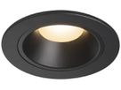 LED-Downlight SLV NUMINOS S 8.6W 690lm 3000K 20° DIM Ø80×52mm sz/sz