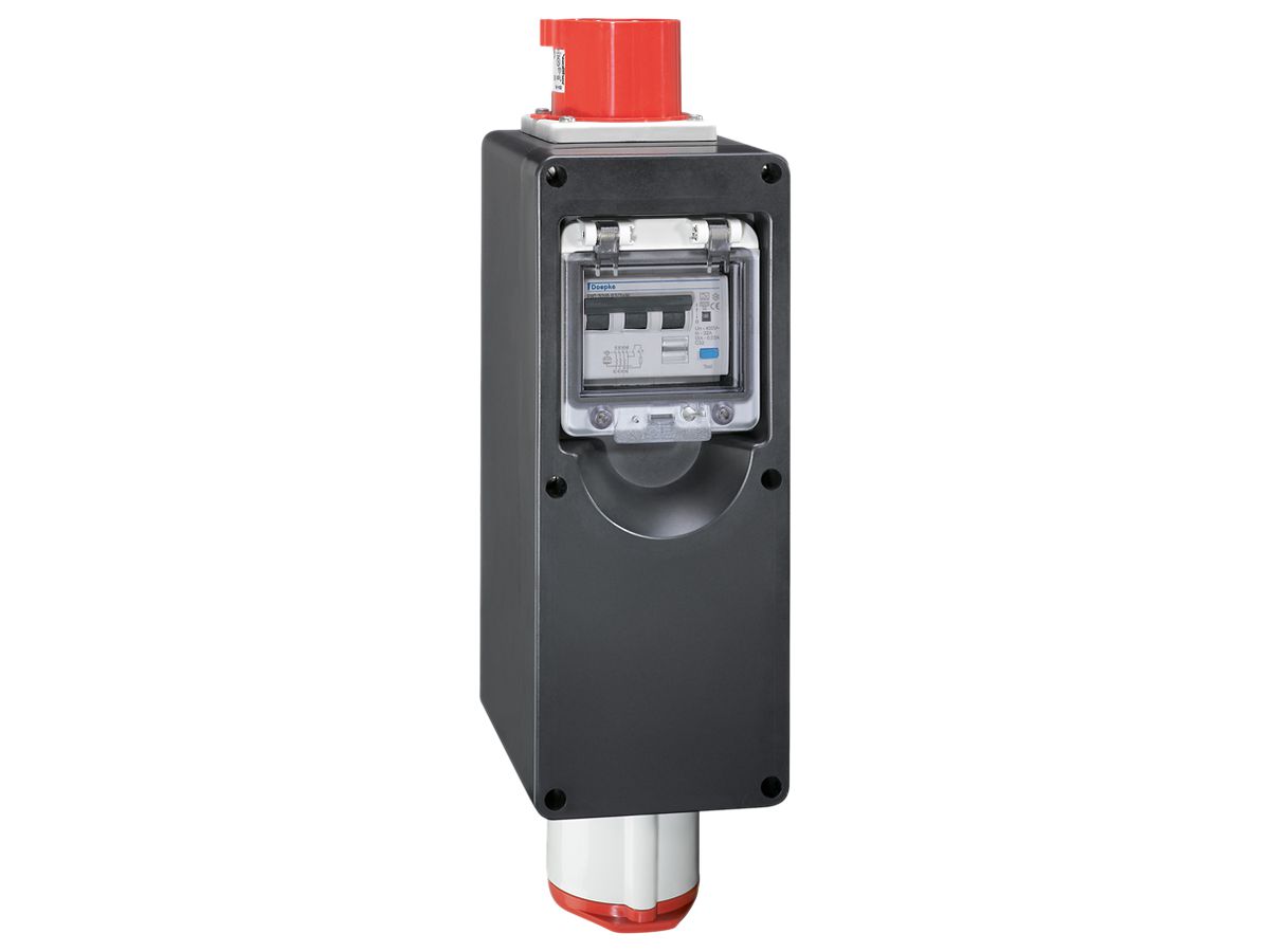 Stromverteiler Demelectric Hartgummi Typ 807