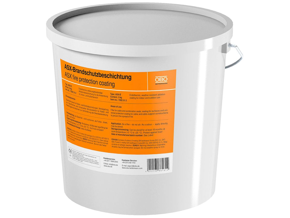Ablationsbeschichtung BET ASX-E Eimer 5kg