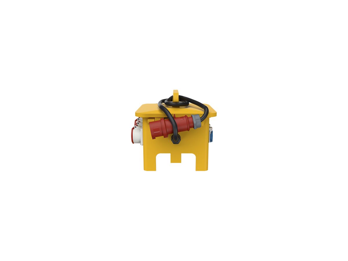 Stromverteiler EverGum maxi 40A 1×FI 8×LS 4×T23 2×T25/CEE16/CEE32 3m