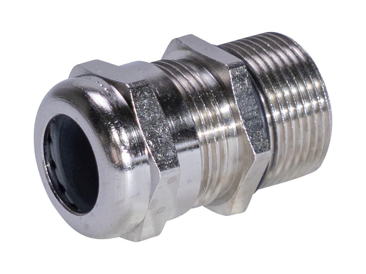 Kabelverschraubung PLICA-TEC ATEX, M20 für Kabel Ø7…13mm 15mm Me vernickelt IP66
