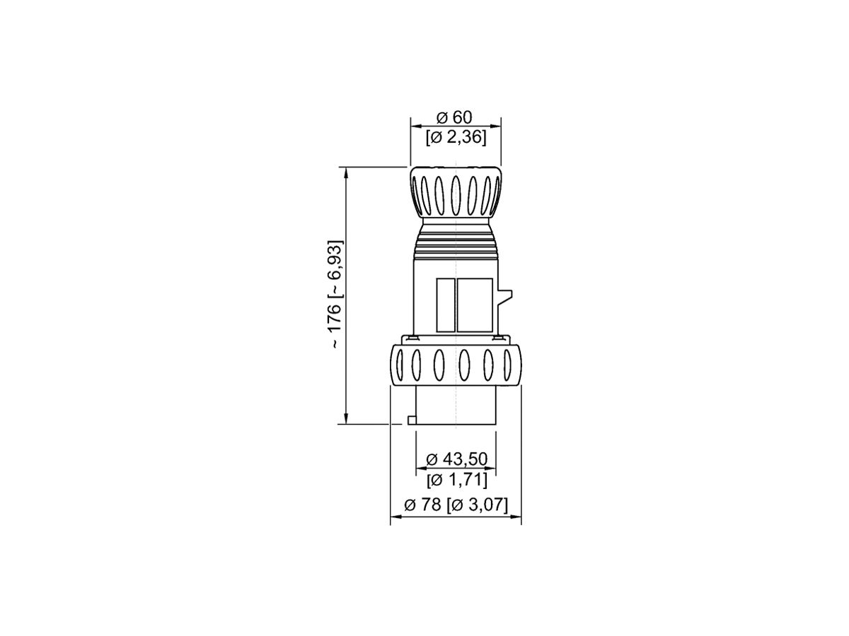 Stecker 8570 3L 16A 250V