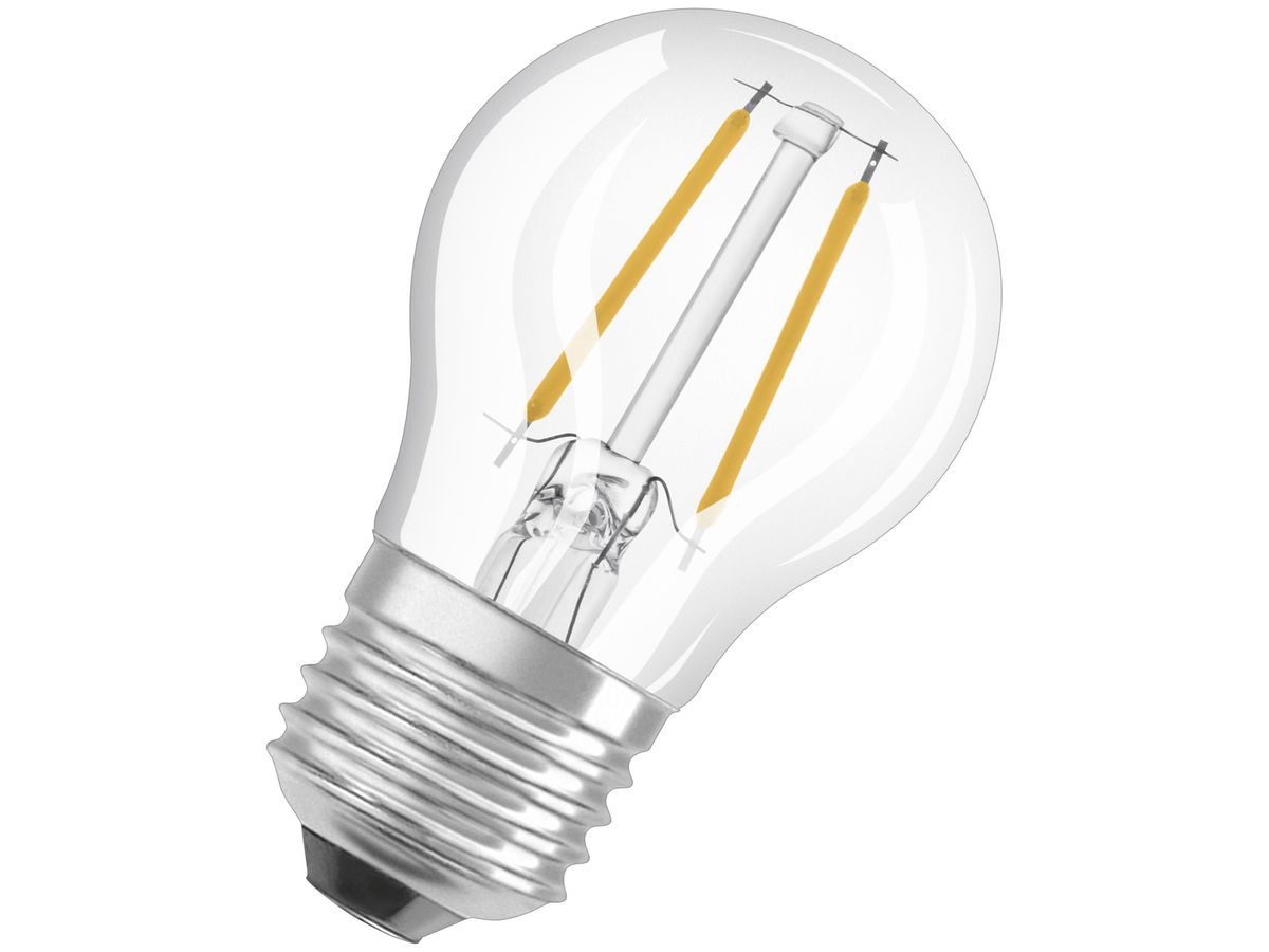 LED-Lampe PARATHOM CLASSIC P25 FIL CLEAR E27 2.5W 827 250lm