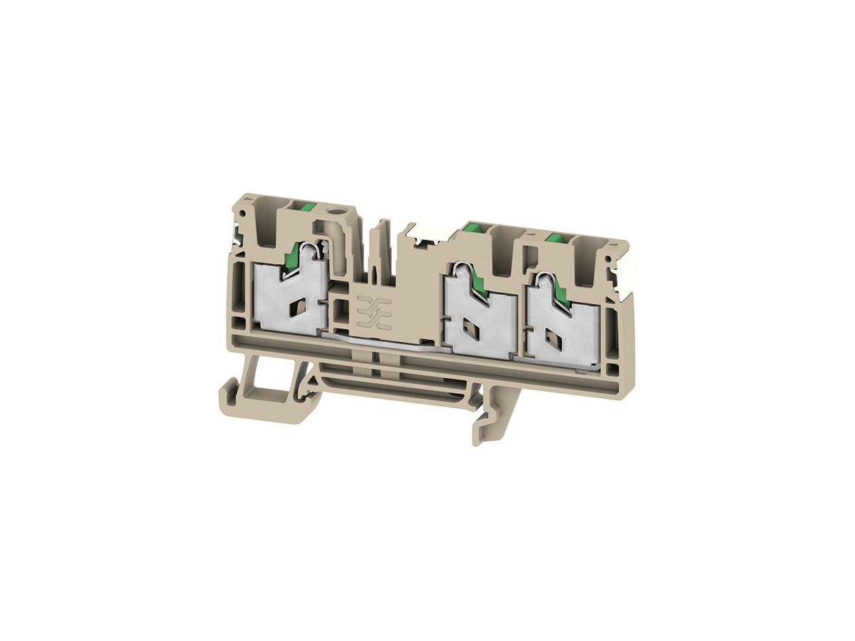 Durchgangs-Reihenklemme WM S3C 0.75…4mm² 32A/1000V Snap-in TH35 be