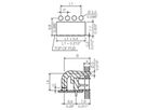 LED-Flutlichtanzeigen Weidmüller SC 3.81 FLA 2.3/14.25 3.81mm 8L transparent