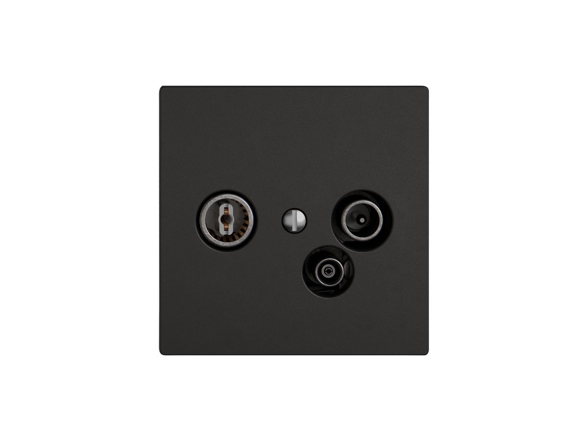 Antennendose TV-R-Daten EDIZIO.liv SNAPFIX® 4dB sz