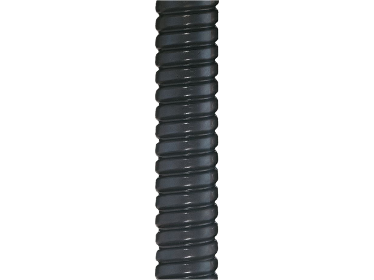 Metallschlauch AGRO SPR-PVC-AS Ø29/36mm schwarz, Ring 25m