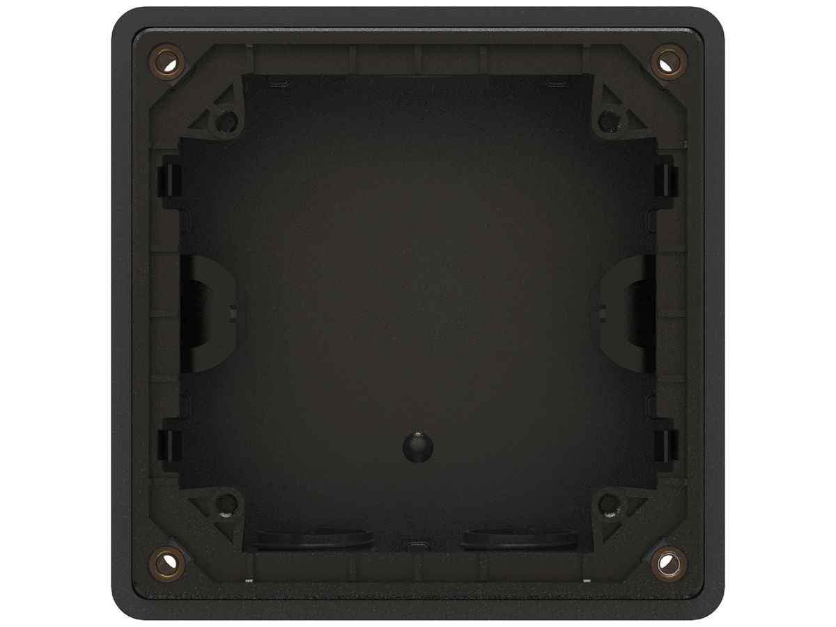 AP-Gehäuse MAX HAURI EXO Grösse 1×1 schwarz