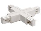 X-Verbinder SLV für AP-Stromschiene EUTRAC 3-phasig, schwarz