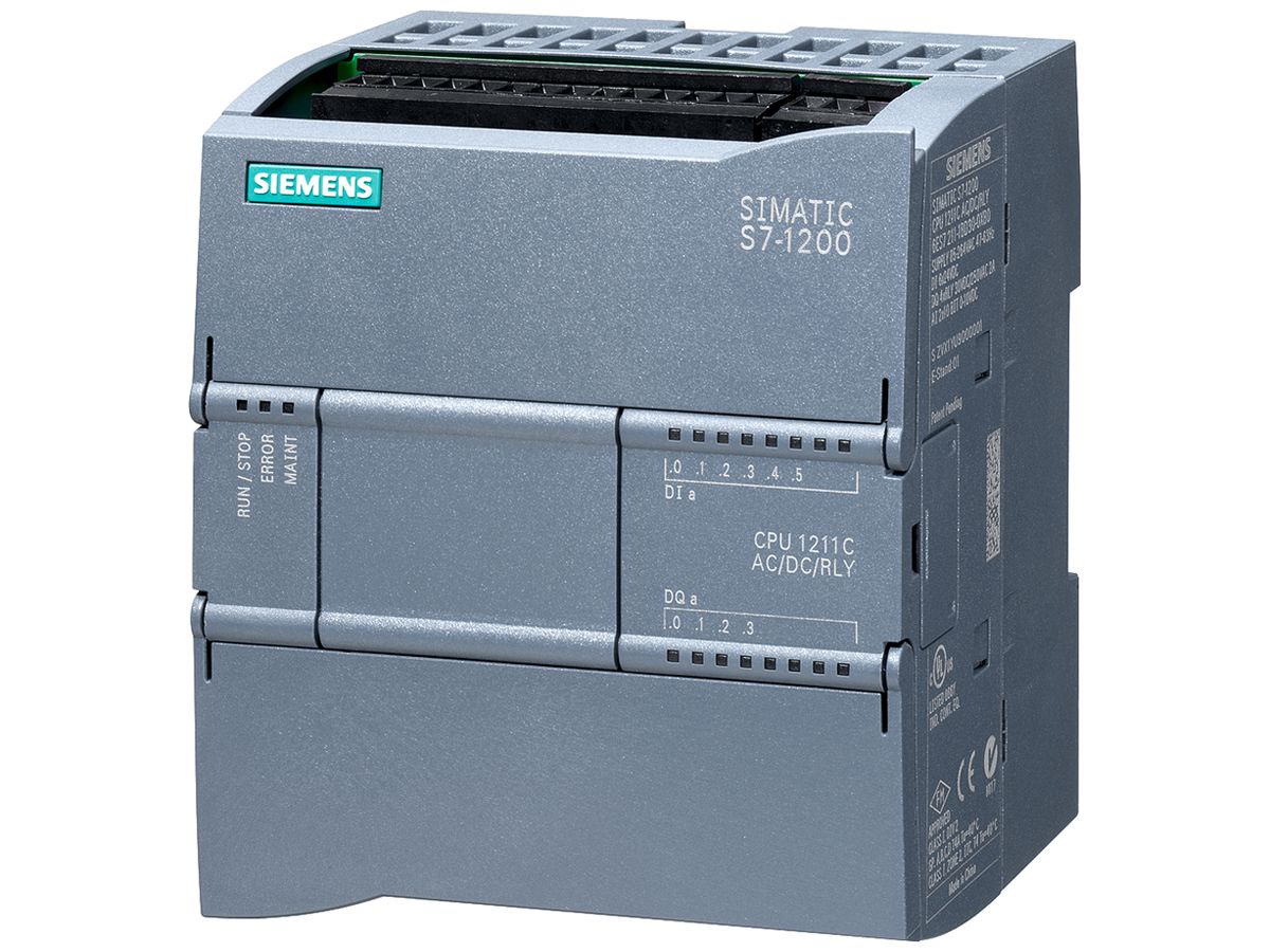 SPS-Grundgerät Siemens SIMATIC S7-1200 CPU 1211C AC/DC/Relais 24V