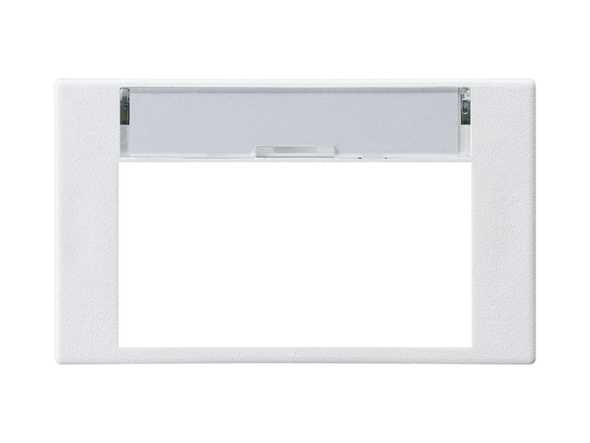 EB-Montageset FLF für 1 M3 Multi media-Modul Hager weiss