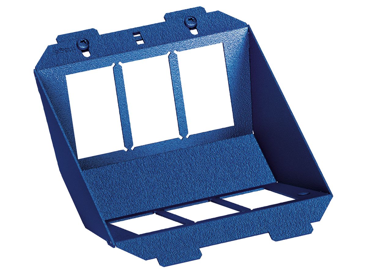 Geräteträger Hager 171×148×100mm für FLF 6×Gr.I oder 2×Gr.II + 2×Gr.I