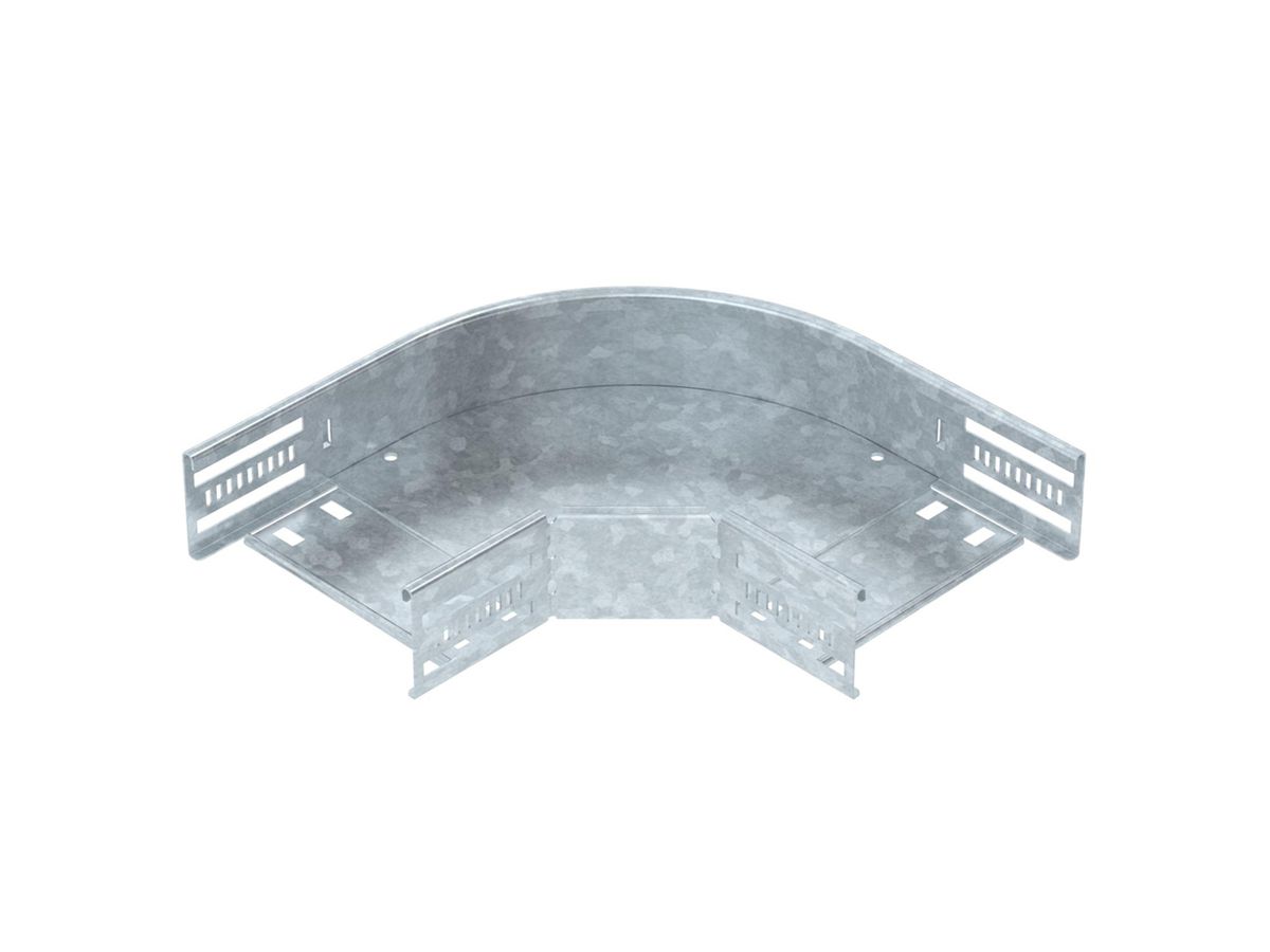 Bogen BET RB 90° 60×150mm Stahl feuerverzinkt