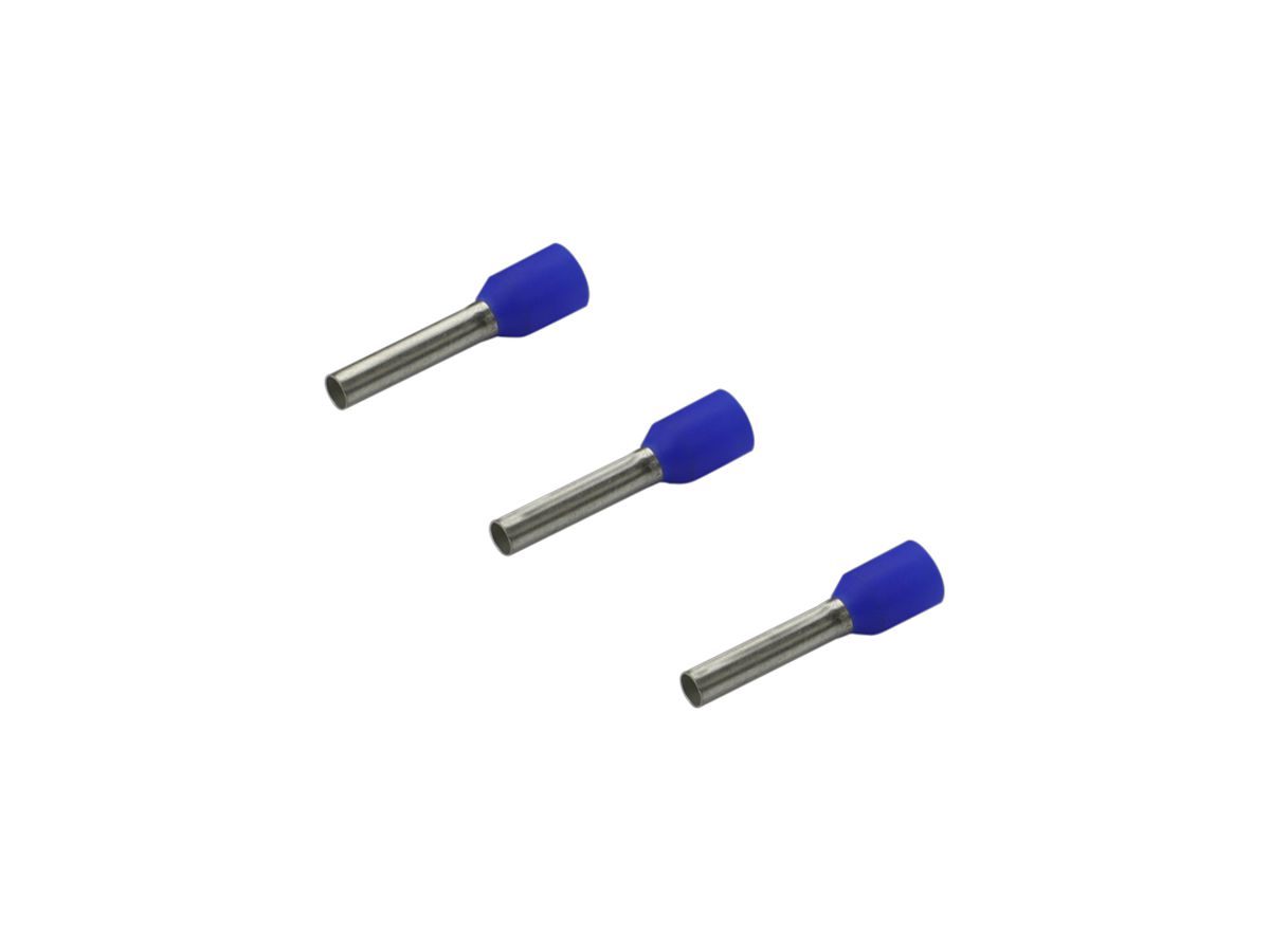 Aderendhülse Rittal AS 4050.741 2.5mm² 12mm blau 1000Stk