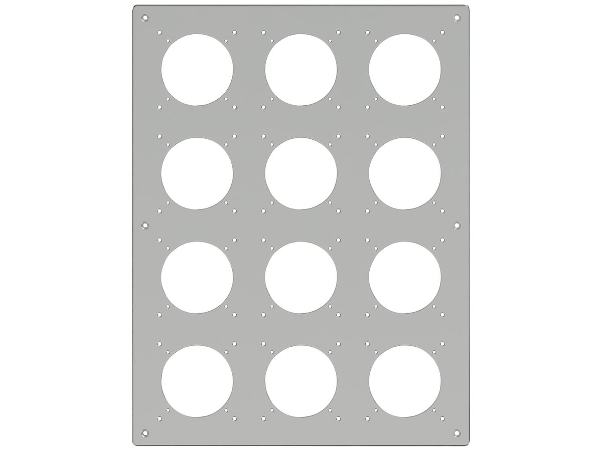 UP-Kopfzeile ELEMENT SNAPFIX® 4×3 325×425mm aluminium