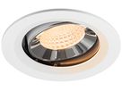 LED-Downlight SLV NUMINOS MOVE M 12W 1700lm 2700K WB DALI Ø120 ws/cr