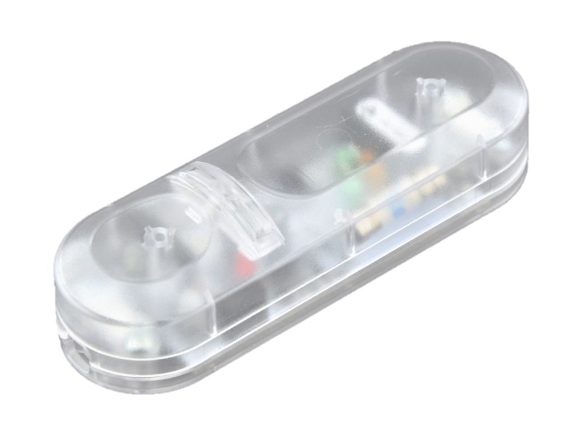Universal-Schnur-Tastdimmer ELBRO 150W 97×31×28mm transparent