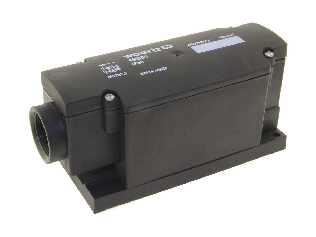 Anschlussdose Woertz für Flachkabel Power IP 5×10mm² IP68 5P