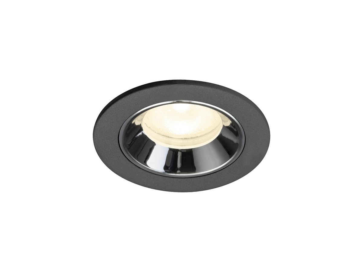 LED-Downlight SLV NUMINOS XS 6.9W 1000lm 4000K WB DALI Ø55 sz/cr