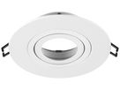 Einbaurahmen SLV NEW TRIA 75 Aluminium Ø110×26mm weiss
