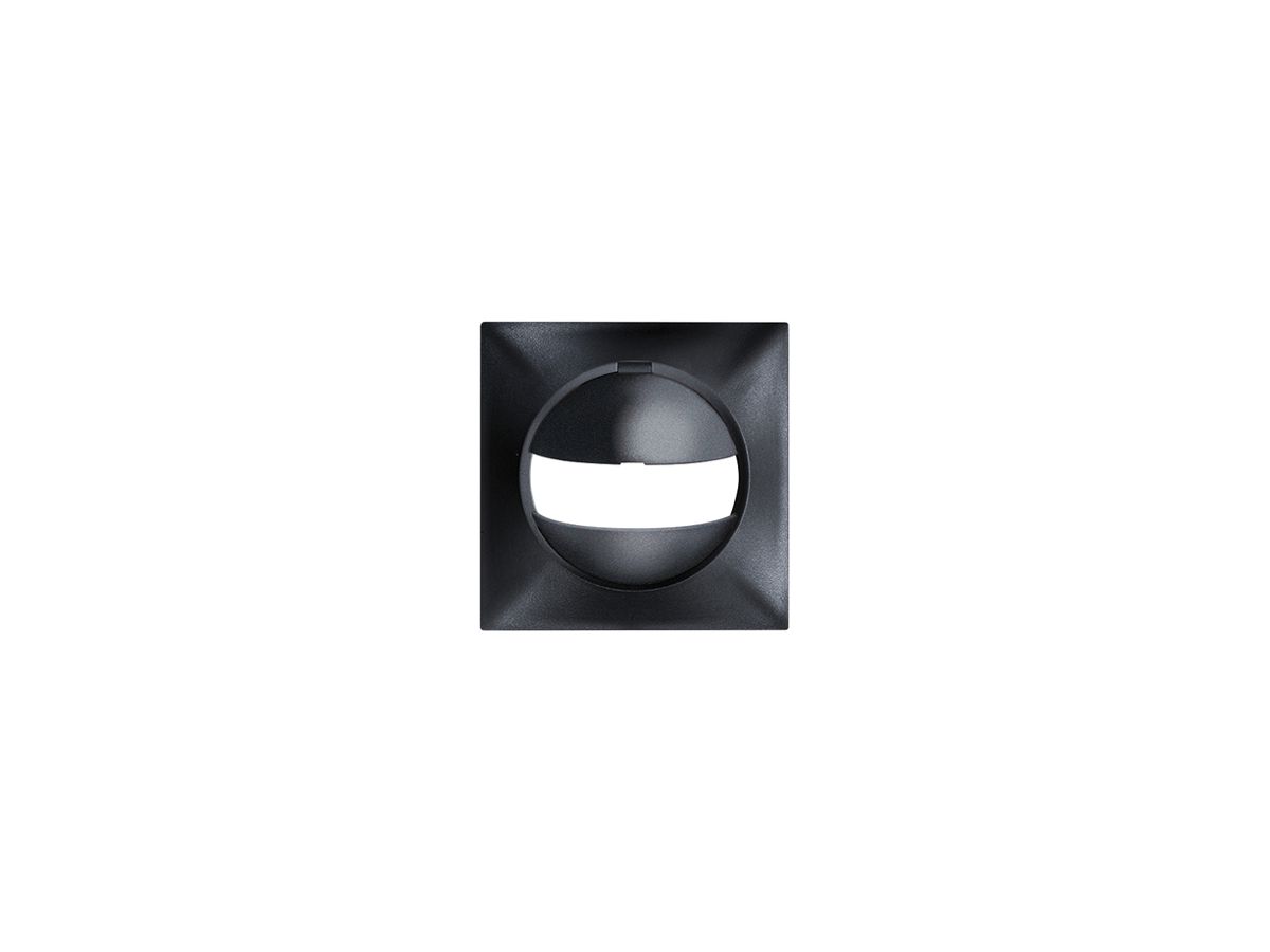 Abdeckung ESYLUX IP20 FED für MD 180i-CH, PD 180i-CH, schwarz