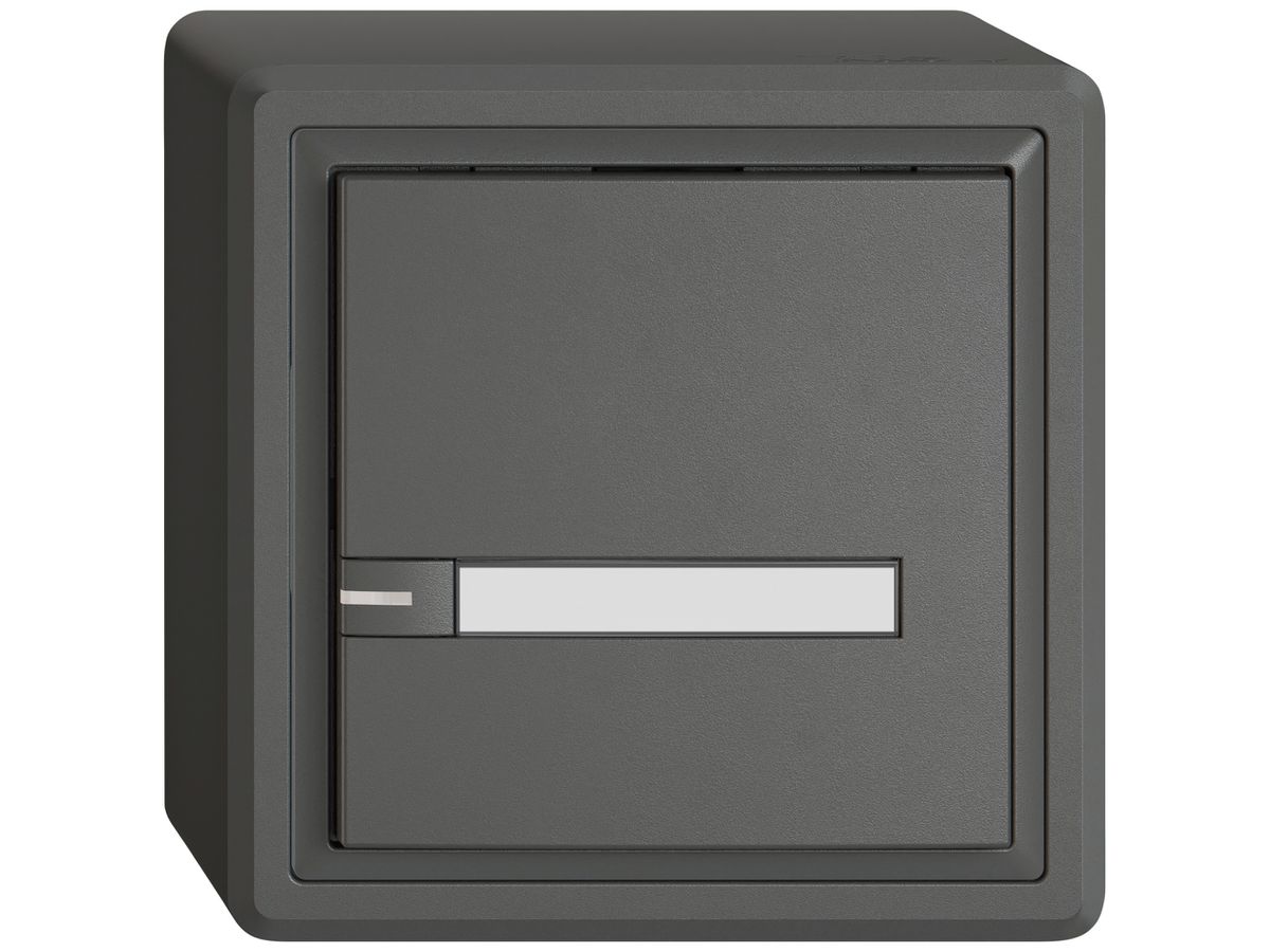 AP-Universaltaster EDIZIO.liv UNI SNAPFIX® m.LED RGB 1× 1-Tbed.Pap.dgu