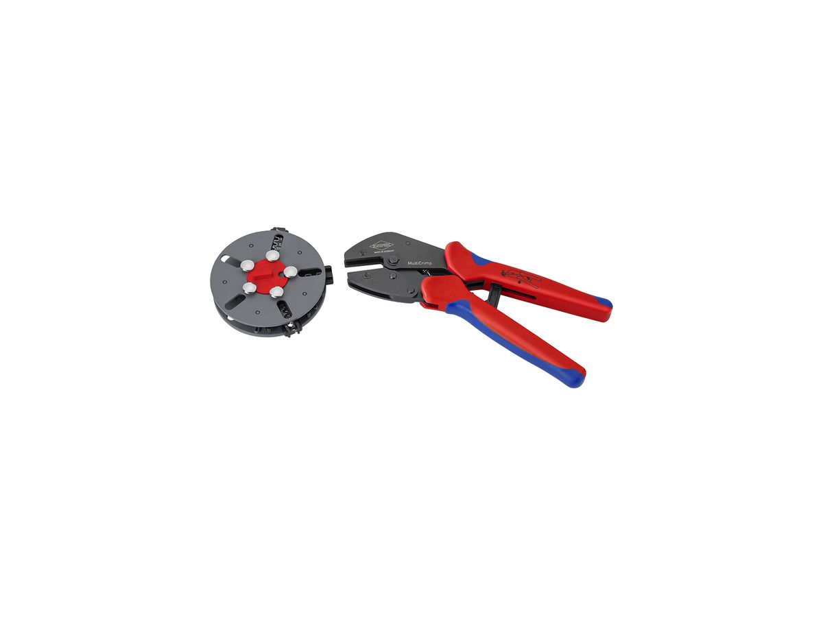 Crimpzange KNIPEX MultiCrimp® Trapezpressung 0.25…6mm² 250mm