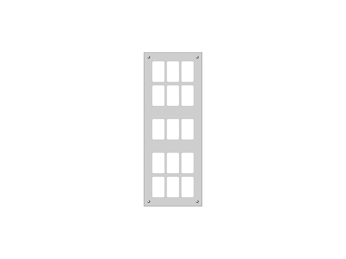 EB-Kopfzeile für Kombination 5×3 FLF weiss