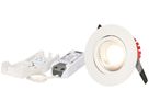 EB-LED-Spot maxLUCE SOLVO 8W 230V DIM 750lm 930 Loch-Ø80mm 38° IP44 weiss