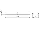 LED-Leuchteinsatz Philips Maxos fusion Panel WB 71W 10100lm 4000K 2276mm