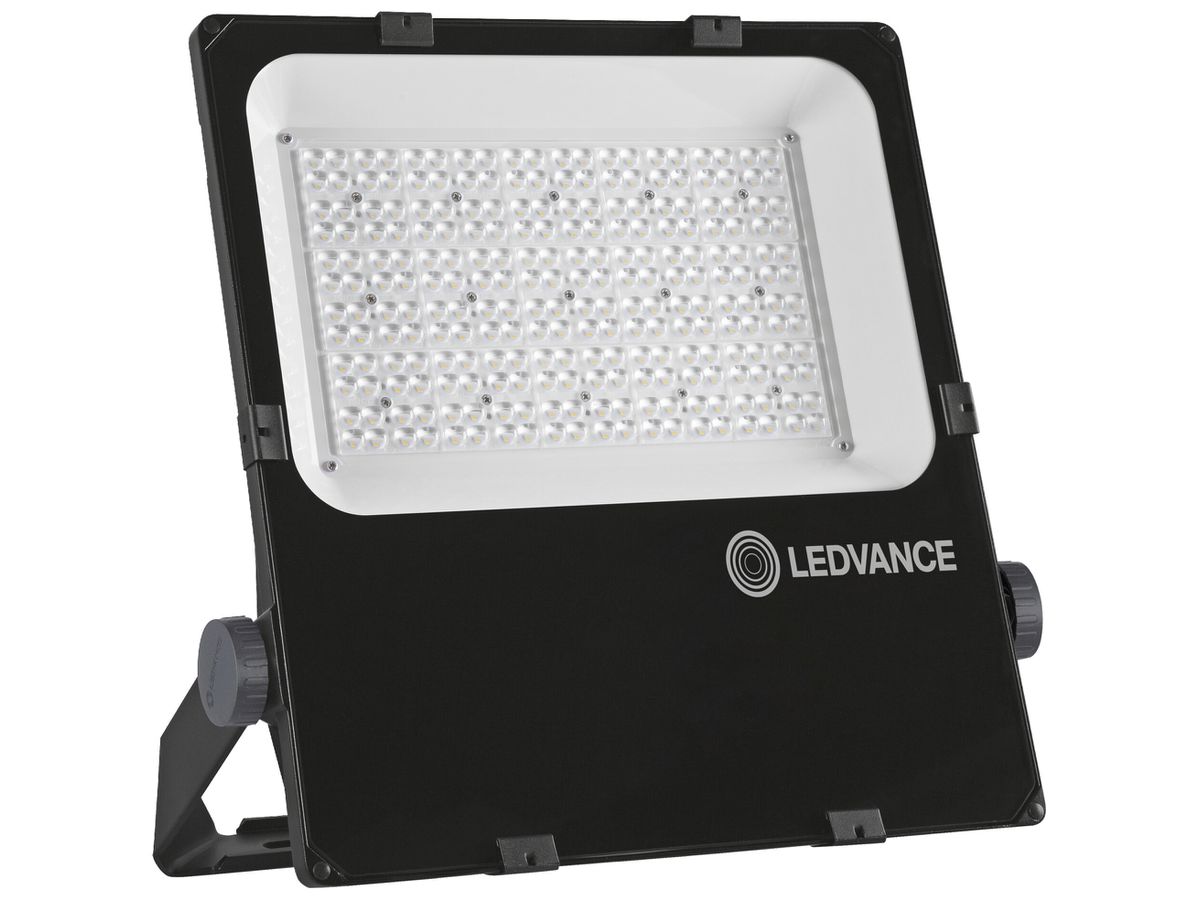 LED-Strahler LEDVANCE FL PFM 200W 26400lm 4000K IP66 WB DALI 55°×110° schwarz