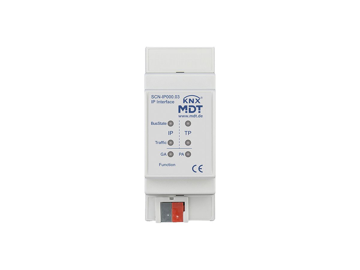 REG-Interface KNX MDT SCN-IP000.03 Ethernet 2TE LED
