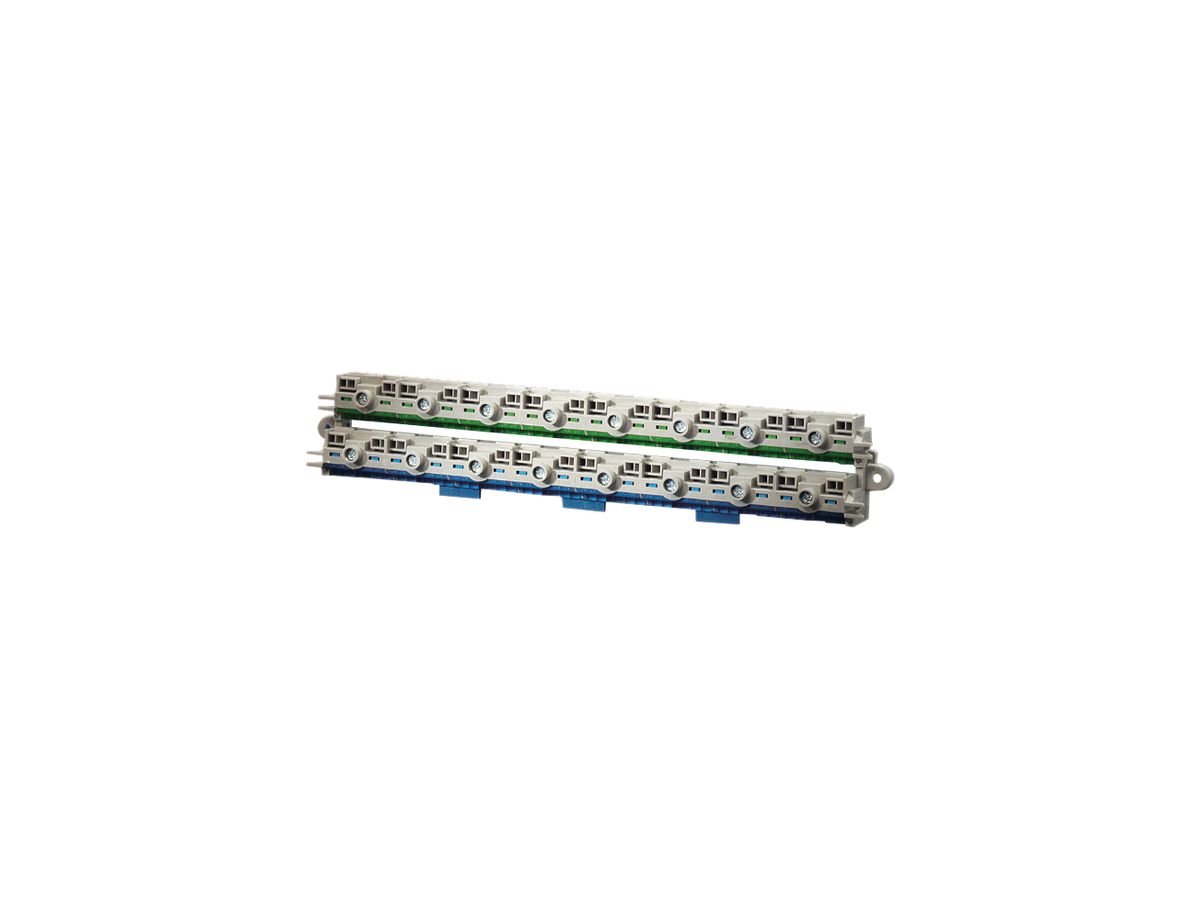 Klemme für Kleinverteiler Hensel PE/N 8×25mm², 32×4mm²
