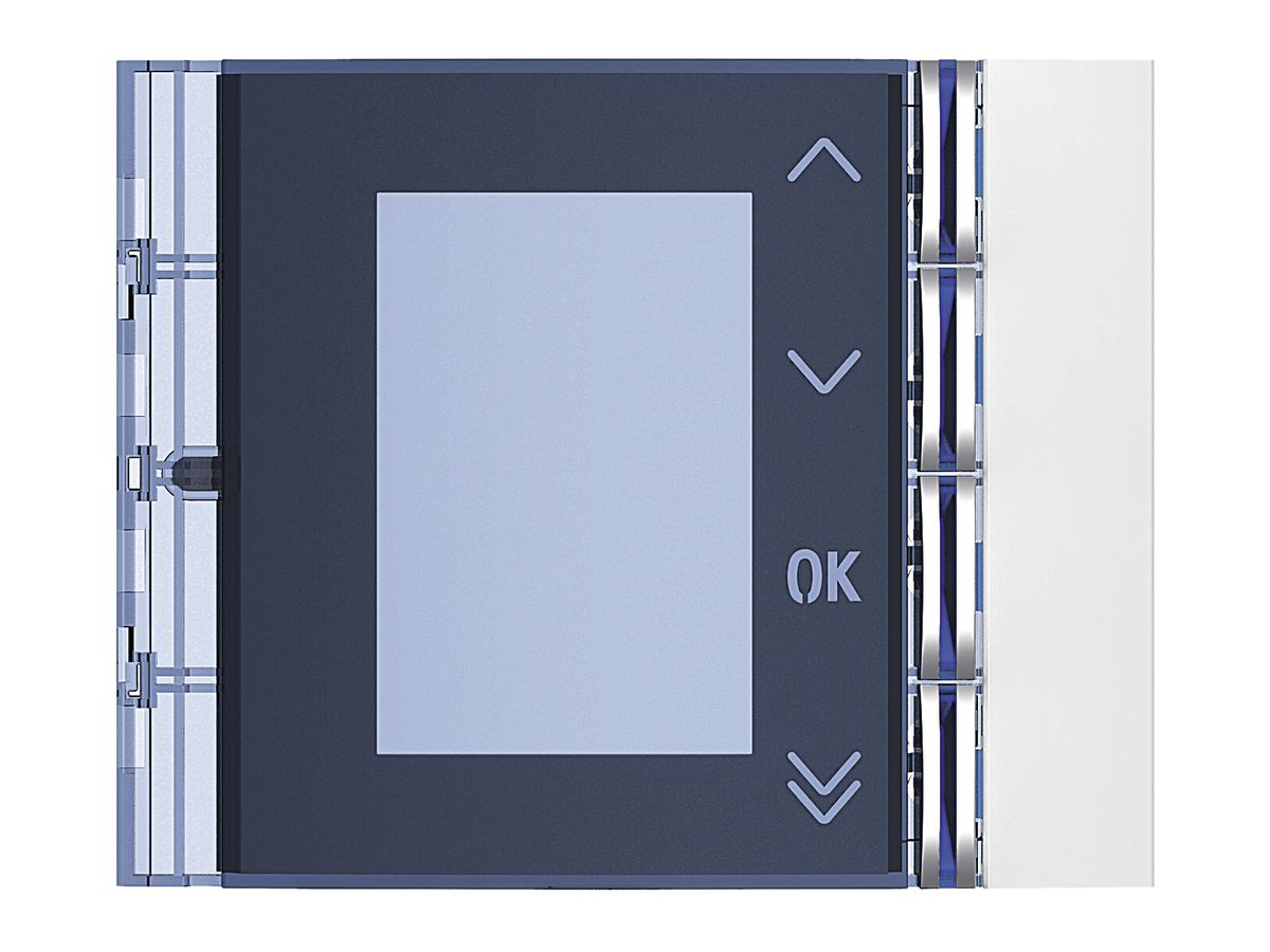 Frontblende für Displaymodul weiss