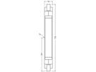 LED-Lampe LEDVANCE SLIM R7s 8W 806lm 4000K Ø16×118mm klar