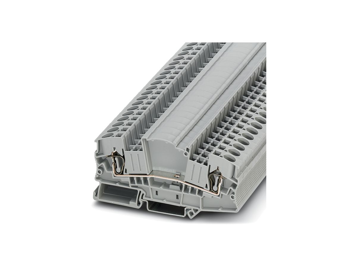 Messwandlerklemme 0.2…10mm² Zugfederanschluss, grau