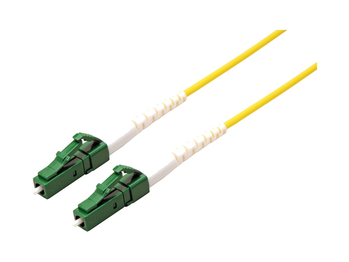 Patchkabel LWL ROLINE 2×OS2 LC-APC/LC-APC LSZH gelb 2m