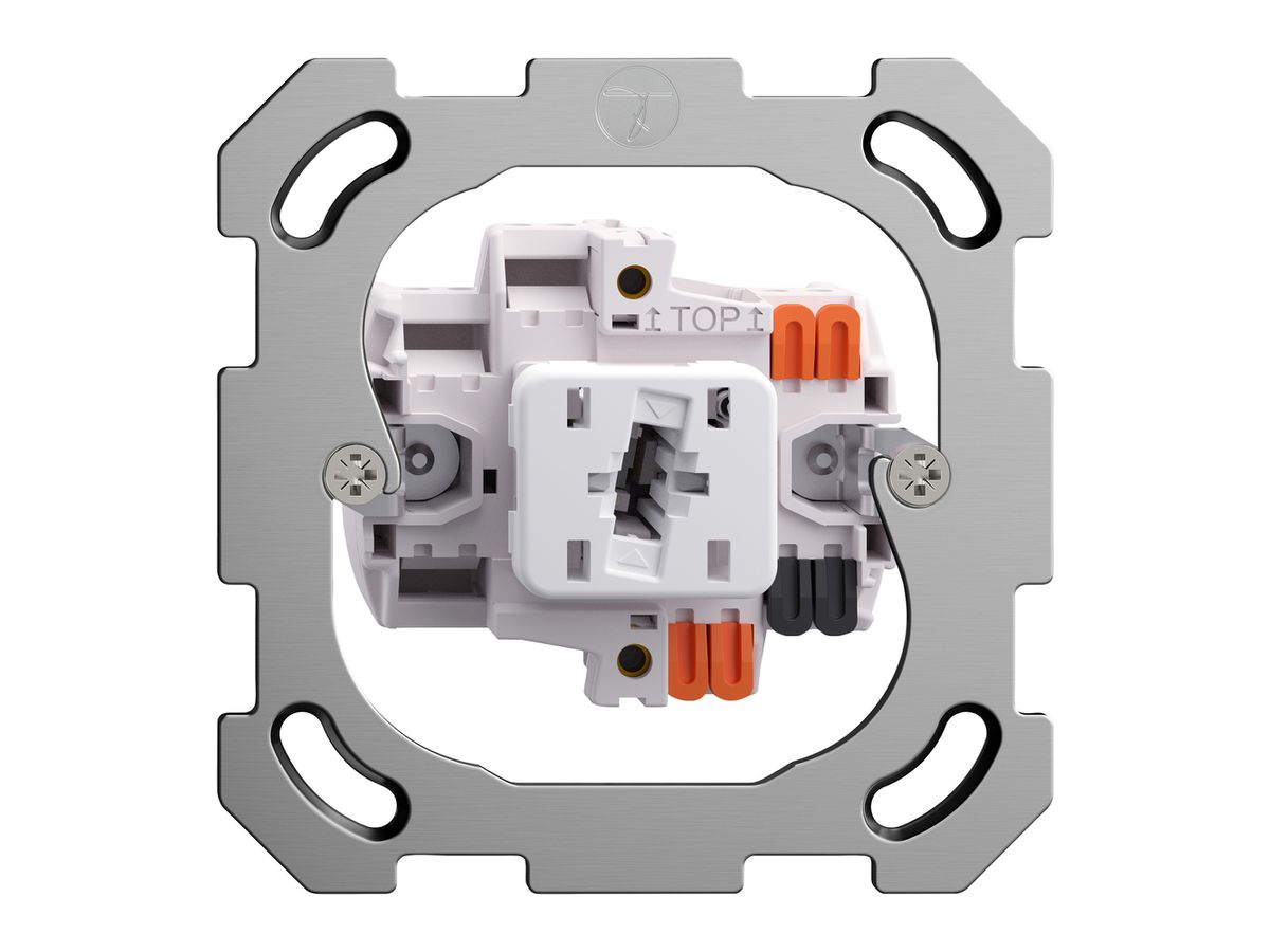 Einsatz Leuchttaster FH A-R/1P LED weiss beleuchtet