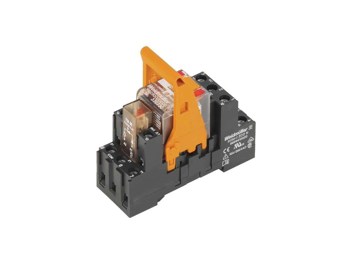 Relais WM RCMKIT-I LD 3CO AgNi 21.6…26.4VAC 10A/240VAC