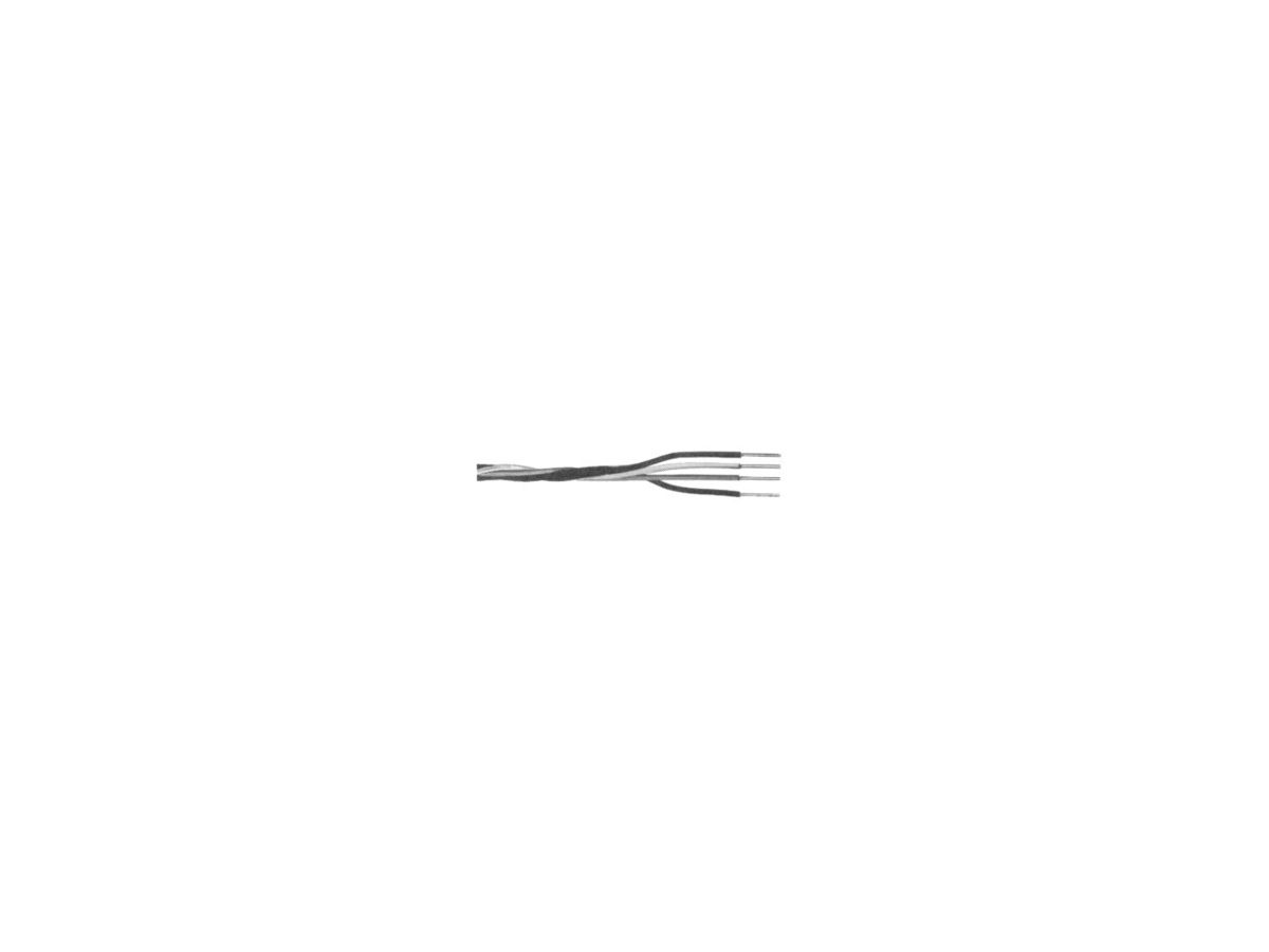 M72-Draht 4×0.6mm weiss/gb/sz/grün
