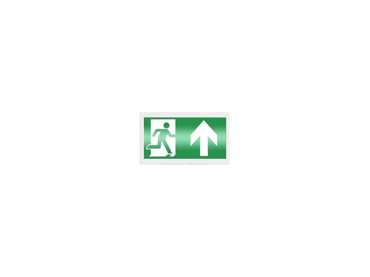 LED-Rettungszeichenleuchte Sylvania LifeSafe IP40 Aufbau/Einbau 140lm 3hPt ws