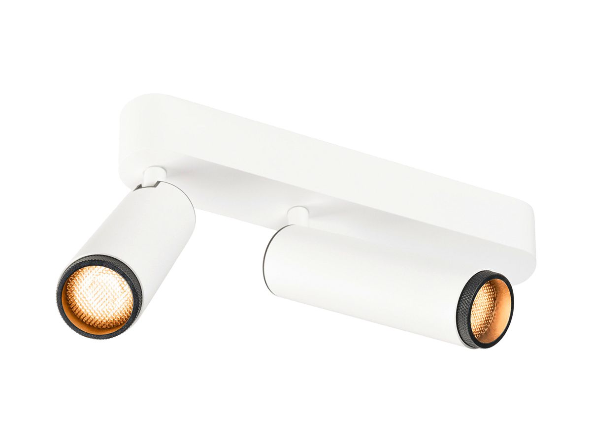 LED-Spot SLV GRIP SPOT M 28W 2920lm 2700K WB DIM 274×147×106mm weiss