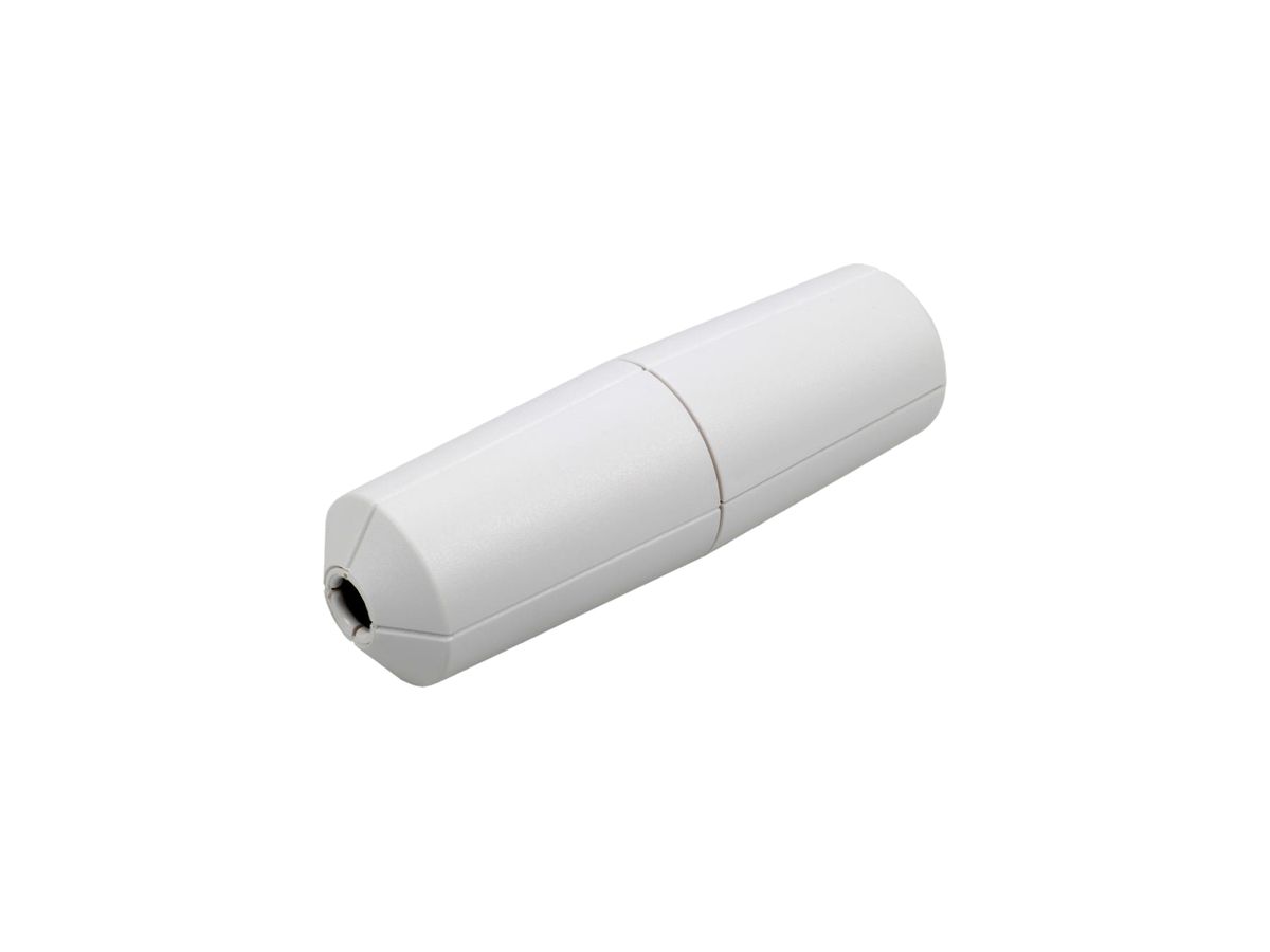 LED-Schnur-Drehdimmer ELBRO weiss 5…100W/VA Ø33 L=110mm