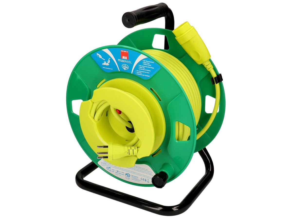 Kabelrolle MH REEL 1×T13 33m IP20 gn