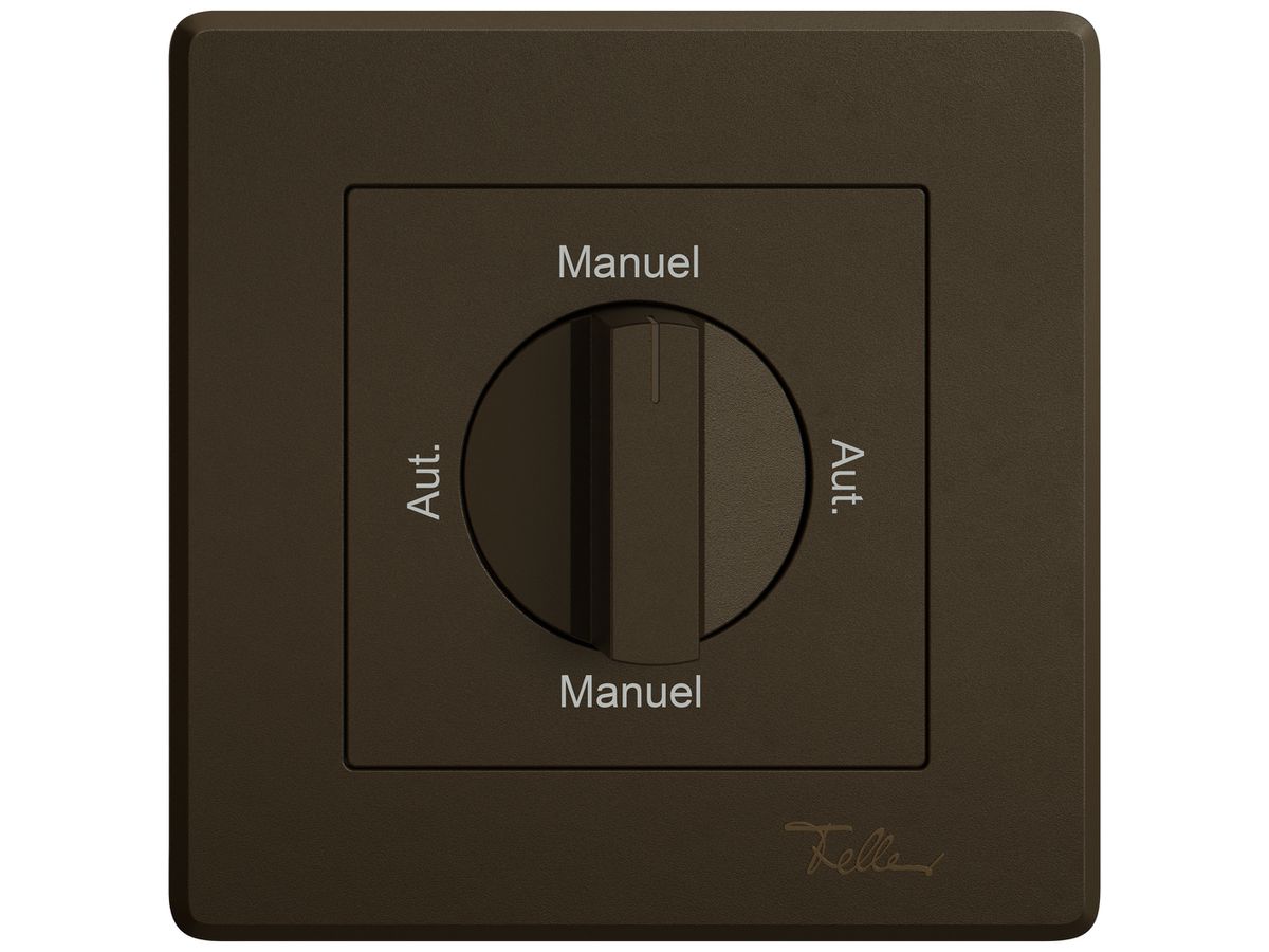 UP-Montageset EDIZIO.liv SNAPFIX® f.Drehsch.m.Griff Auto-Man-Auto-Man (F) br